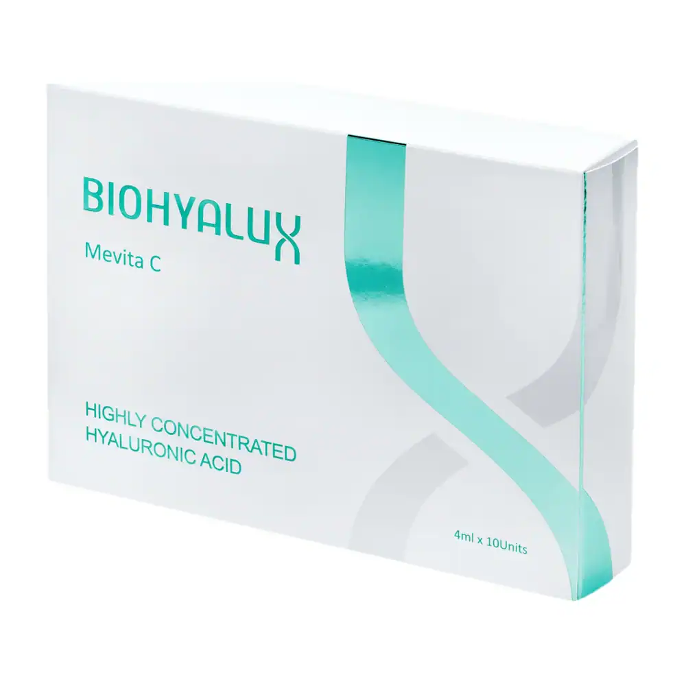 Упаковка Biohyalux Mevita C / Biohyalux Mevita 18 / BioHyalux Mevita 04 / 09 / 25 / Biohyalux Rejeun 50
